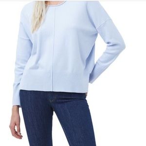 French Connection Blue Sweater Ret. $118